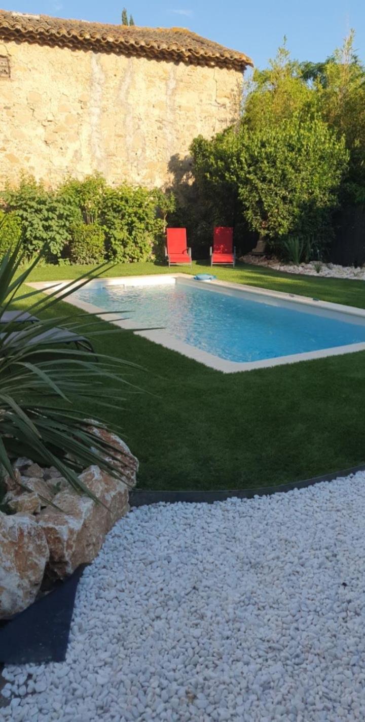 Chez Mamie Villa Bessan Exteriör bild